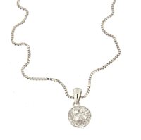 Collana Soranzo Gioielli Donna Pietre Preziose in Oro bianco Diamante 0.17 Ct BCO10416242 - BCO10416242
